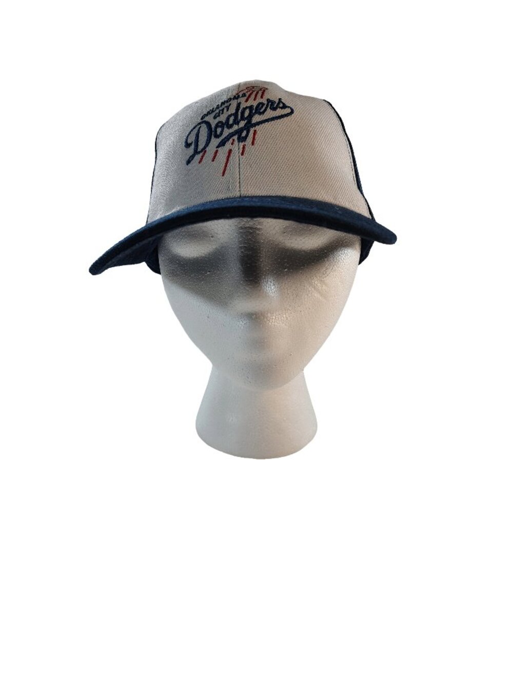 Men's White & Blue Oklahoma City Dodgers Baseball Cap